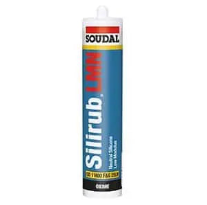 300ml Silirub LMN Black Silicone - sold per tube